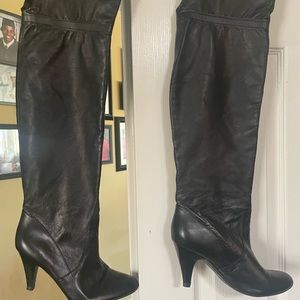 Leather Black Boots